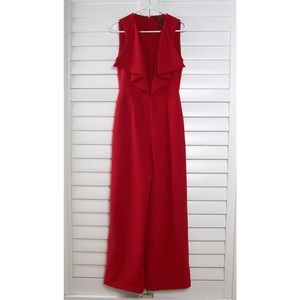 BCBGMaxAzria Pants Jumpsuits Bcbg Max Azria 298 Solid Red